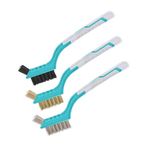 SET DE CEPILLO DE ALAMBRE 7" X 3 PCS SUPER TOTAL (TAC38033)