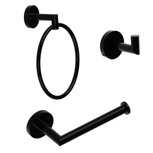 KIT ACCESORIOS X 3 BARCELONA MATEBLACK GRIVAL (BA0075551)