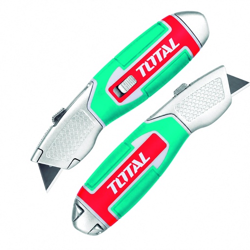 BISTURI NAVAJA 19 X 61 MM INDUSTRIAL INCLUYE 6 HOJAS DE REPUESTO INDUSTRIAL SUPER TOTAL (TG5126101)