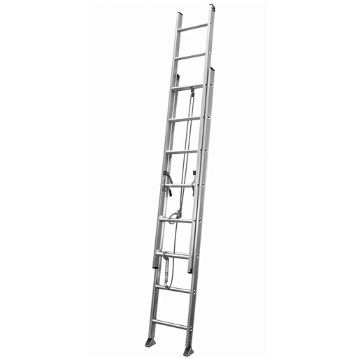 ESCALERA DE ALUMINIO EXPANDIBLE 16 PELDAÑOS 4,88 MTS UDUKE (150KG)(HT3166)