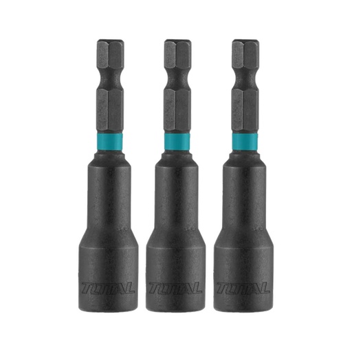 PUNTA EXTENSION MAGNETICA PARA TALADRO 3/8" JUEGO X 3 PCS INDUSTRIAL SUPER TOTAL (UTAC271031)