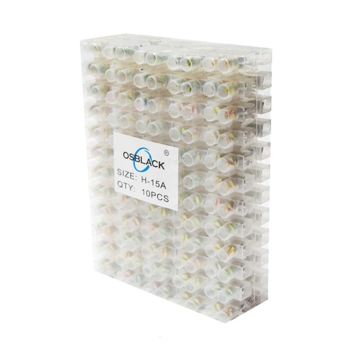REGLETA EMPALMES TELEFONICO DE 15AMP (H-15A)