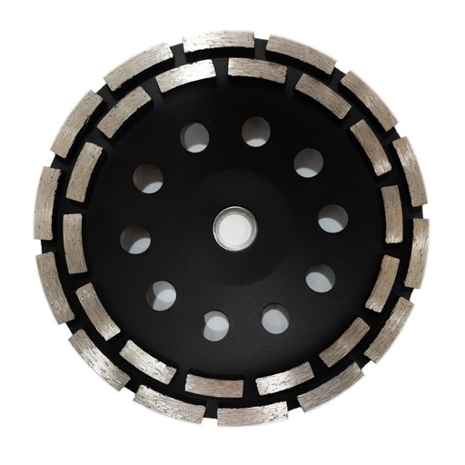 DISCO COPA DOBLE FILO PARA PULIR 7"  UDUKE (HT3143)