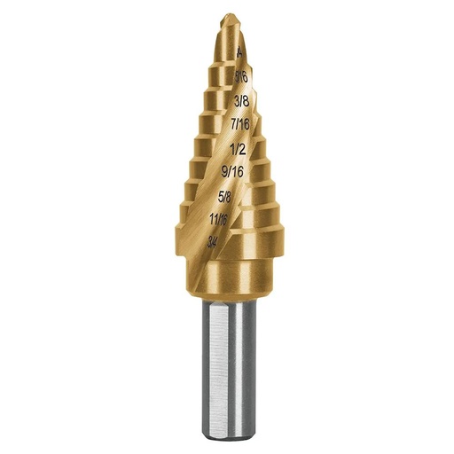 BROCA ESCALONADA 1/4"-3/4" UDUKE (HT3239)
