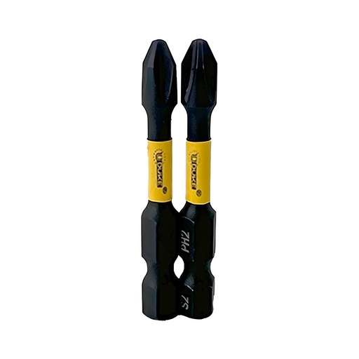 PUNTAS TALADRO IMANTADA 50MM (+) JUEGO X 2 PZS UDUKE  (HT3357)