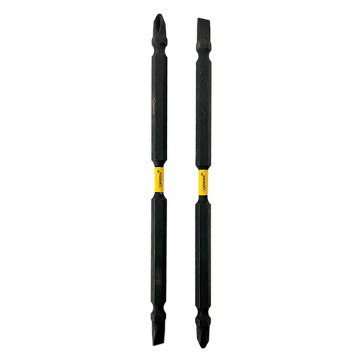 PUNTAS TALADRO IMANTADA 150MM (+)(-) JUEGO X 2 PZS UDUKE  (HT3360)