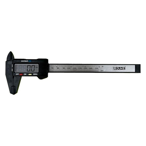 CALIBRADOR PIE DE REY 150MM-6" PLASTICO DIGITAL UDUKE (HT3390)