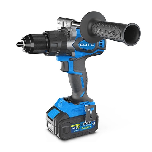 TALADRO PERCUTOR INALAMBRICO SIN ESCOBILLAS  1/2” 40V 150NM + CARGADOR + 1 BAT 40V 2AH + 1 BAT 40V 4AH (SBTP40150)