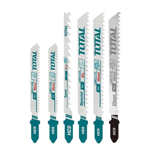 SET DE SEGUETA SIERRA CALADORA X20PCS PARA MADERA Y METALES SUPER TOTAL (TAC2001)