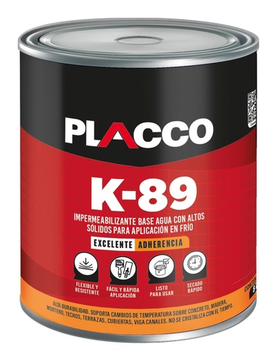 PLACCO K-89 1/4  (IMPERMEABILIZANTE ASFALTICO) (92200714 )