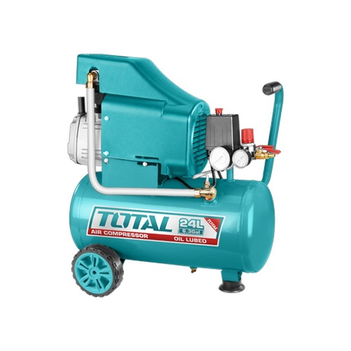 COMPRESOR AIRE HORIZONTAL 24L 2.0HP 116PSI 110-120V 60HZ SUPER TOTAL (UTC220246)