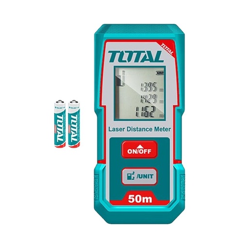 MEDIDOR DE DISTANCIAS LASER 50MTS  INDUSTRIAL SUPER TOTAL (TMT55016)
