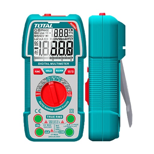 TESTER DIGITAL 1000V 20000 CONTEOS RMS INDUSTRIAL TOTAL (TMT5410003)