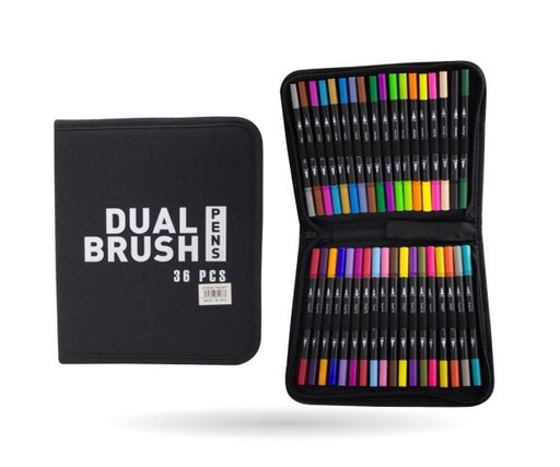 MARCADOR DOBLE PUNTA JUEGO X 36 UNDS AH ROYAL (PAC4477)