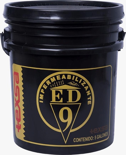 EMUSION ASFALTICA IMPERMEABILIZANTE CUÑETE ED-9 TEXSA