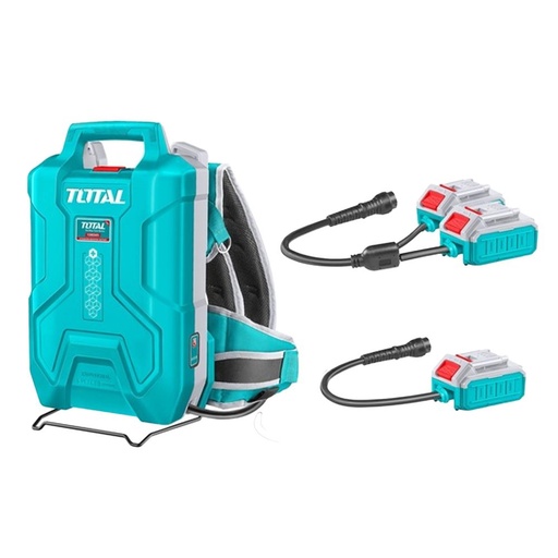 BATERIA TIPO MALETA 20V 60AH CON INDICADOR LED INDUSTRIAL SUPER TOTAL (TFBLI241110)