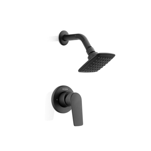 DUCHA MONOCONTROL BARCELONA NEGRO MATE GRIVAL (BA0150001)