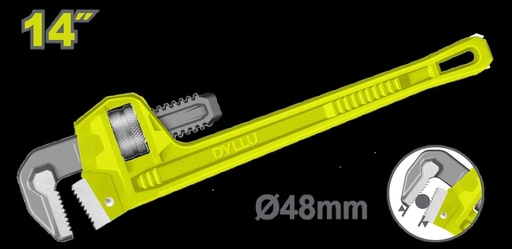 LLAVE TUBO 14" DYLLU (DTPW1114)