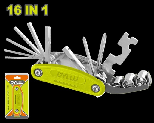 NAVAJA MULTIFUNCIONAL 16 EN 1 MANGO PASTA (DTHK4516)
