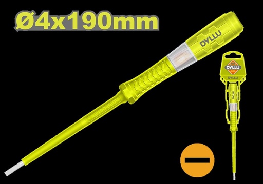 PROBADOR DE CORRIENTE 100-500V GRANDE DYLLU (DTTP2904)