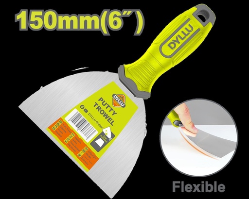 ESPÁTULA 6" MANGO PLASTICO DYLLU (DTPT1306)