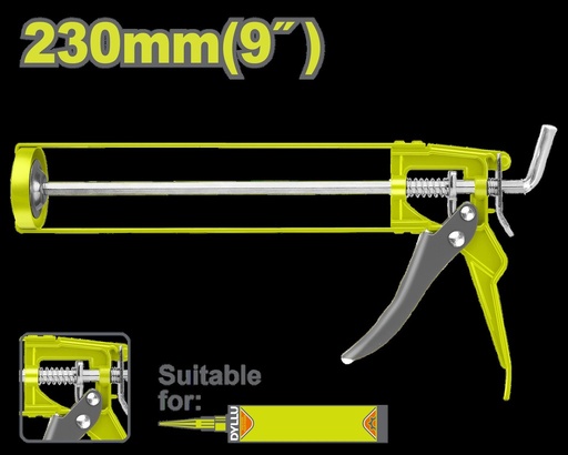 PISTOLA CALAFATEO 9" ESQUELETO  DYLLU (DTCG3109)