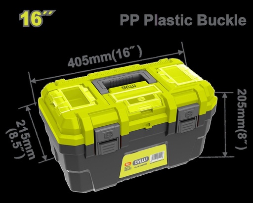 CAJA DE HERRAMIENTA 16" PLÁSTICA DYLLU (DTTB1316)