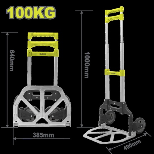CARRETILLA PLEGABLE CAP 100KG DYLLU (DTWB8A10)