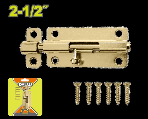 PASADOR 2-1/2" LATONADO DYLLU (DTCX1K25)