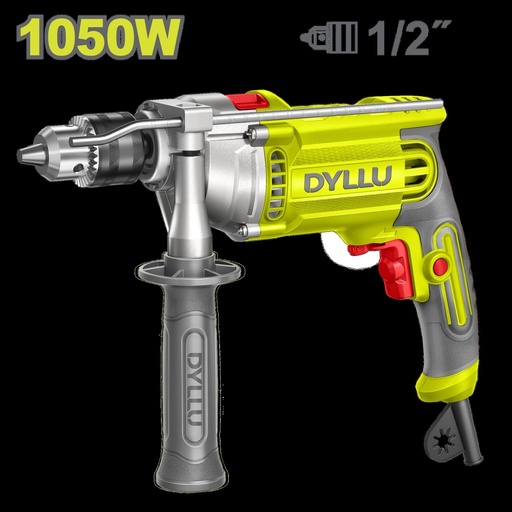 TALADRO PERCUTOR 1/2" 1050W  DYLLU (UDTMD151051)