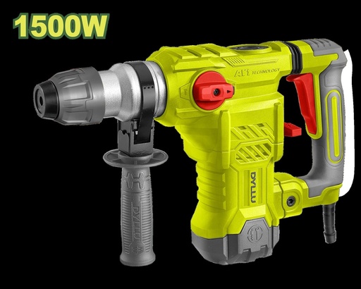 TALADRO ROTOMARTILLO SDS PLUS 1500W  DYLLU (UDTRH2D32)