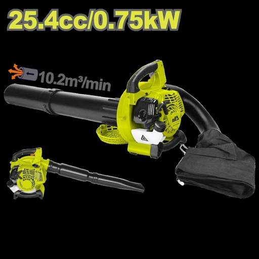 SOPLADORA - ASPIRADORA A GASOLINA 1 HP 25.44CC  DYLLU (DTYQ2A25)