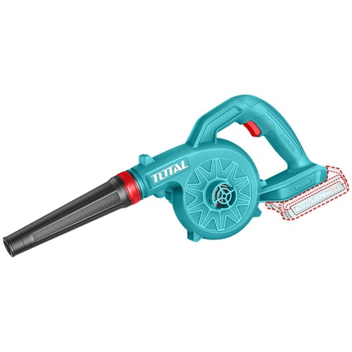 SOPLADORA INALAMBRICA 20V  BATERIA Y CARGADOR SE VENDEN POR SEPARADO SUPER TOTAL (TABLI2078)