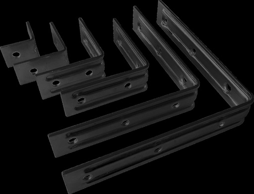 ANGULO METALICO INDUMA 3 PULGADA C.16 NEGRO MATE (T1303-0040)