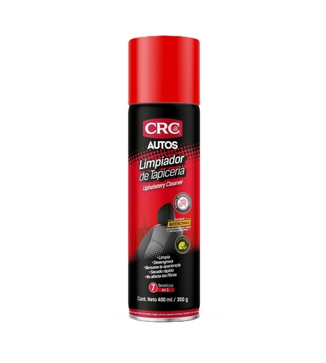 LIMPIADOR DE TAPICERIA 400 CC AUTOMOTRIZ CRC (60000202)