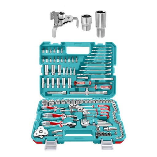 RACHE CON COPAS  1/2,1/4,3/8 X 135 PZS INDUSTRIAL SUPER TOTAL (THKTHP21356)