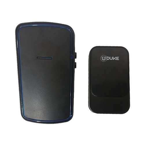 TIMBRE INALAMBRICO CINETICO NEGRO UDUKE  38 MELODIAS (ALCANCE 130 MTRS) (HT4045)