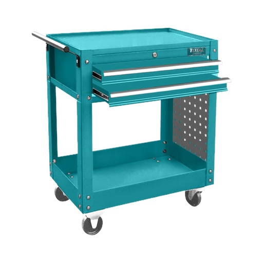 CARRO PARA HERRMIENTAS 2 BANDEJAS ( 71.2X44X69,4CM) INSDUSTRIAL SUPER TOTAL (THPTC201)