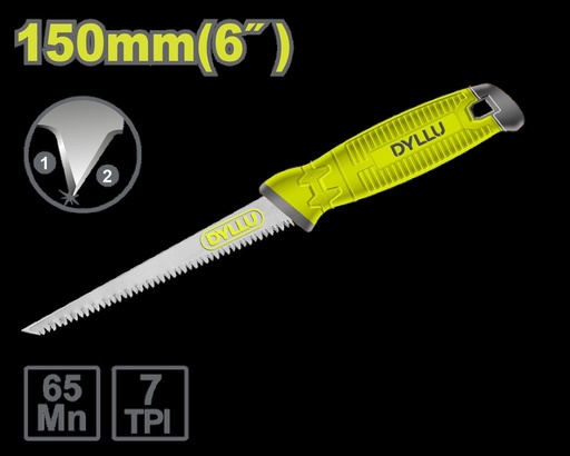 SERRUCHO PODAR 6" DYLLU (DTHW3G06)