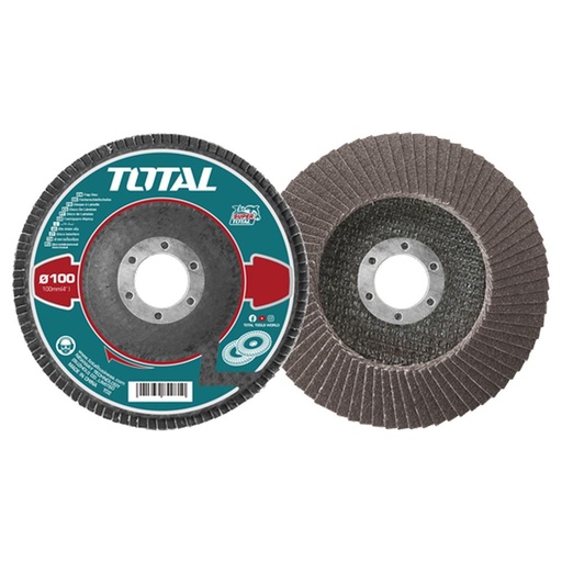 DISCO FLAP 4"  GRANO 80 (100X16MM) SUPER TOTAL (TAC6310080)
