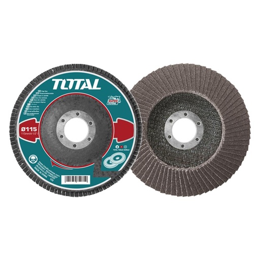 DISCO FLAP 4 1/2  GRANO 60 (115X22.2MM) SUPER TOTAL (TAC6311560)