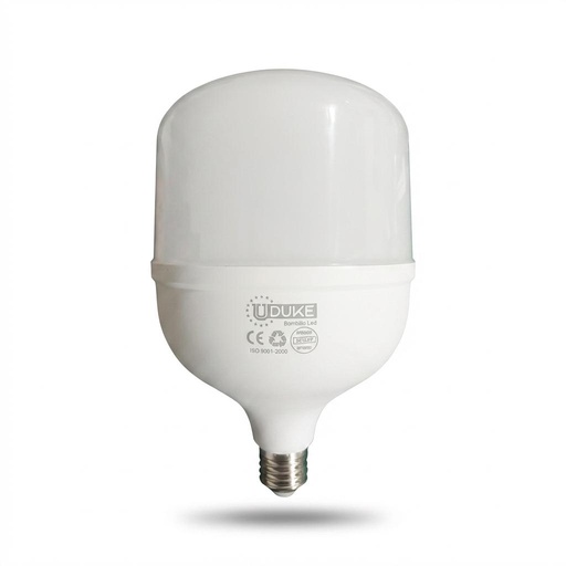 BOMBILLO LED 50W UDUKE LUZ DIA E27 MULTIVOLTAGE (6500K) (T140) (HT80438) (GARANTIA 2 AÑOS)