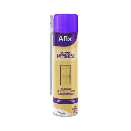 ESPUMA DE POLIURETANO AFIX PEGATEX 750ML (406856)