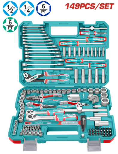 RACHE CON COPAS 1/2,1/4,X 149 PZS INDUSTRIAL SUPER TOTAL (THKTHP61497)