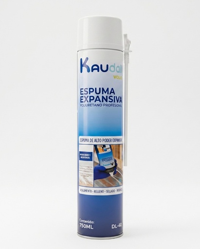 ESPUMA DE POLIURETANO PROFESIONAL KAUDAL 750ML (DL-0028)