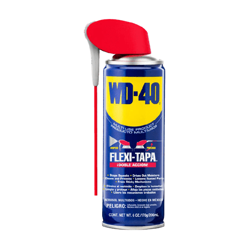 ACEITE LUBRICANTE WD 40 FLEX TAPA (6 ONZ-206ML-170G) (X24UNDS)