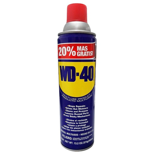 ACEITE LUBRICANTE WD 40 (6.6 ONZ-230ML)  (X24UNDS)
