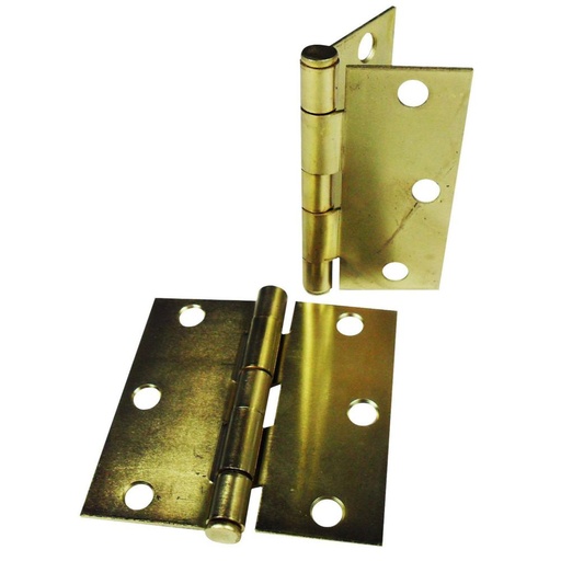 BISAGRA COMUN DORADA M.P/HOPEX 3 1/2  X12 PARES (1101603)