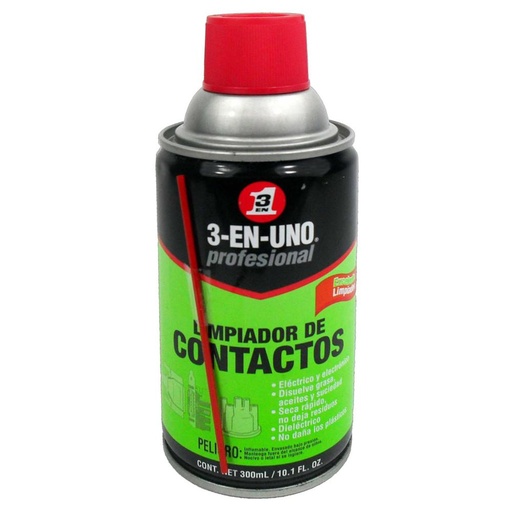 LIMPIADOR DE CONTACTOS 3 EN 1 282ML - 7.2OZ    (X12UNDS)