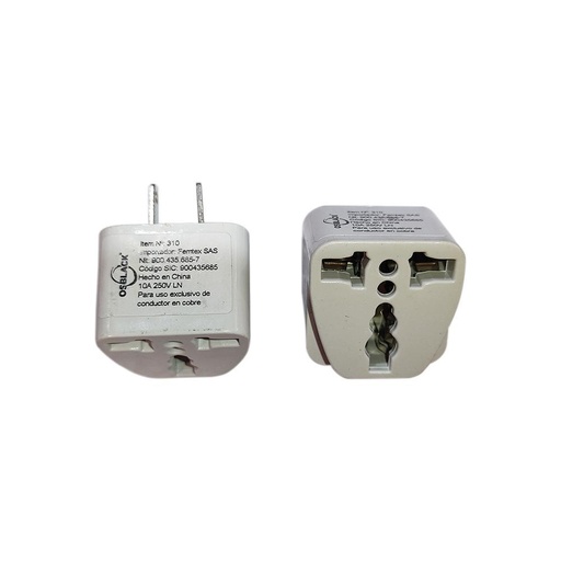 CONVERTIDOR POLO/TIERRA 3 A 2 R/P (EUROPEO)